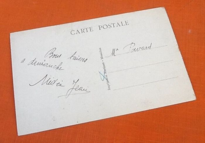 Carte postale ancienne Mussidan (Dordogne) L' Hôtel de Ville - photo numéro 2