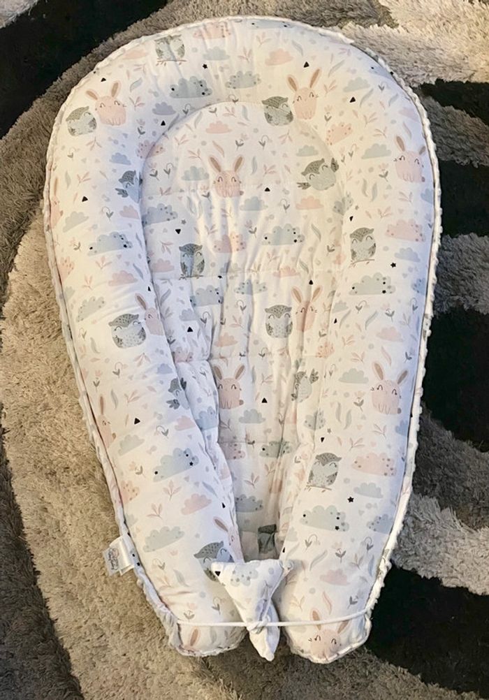 Réducteur lit ou parc bébé 90x50 cm - Cocoon cale bébé - photo numéro 3