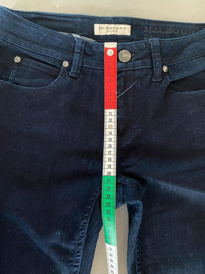 Jeans Burberry modèle Milbourne bleu marine foncé taille S / US 29 - photo numéro 14