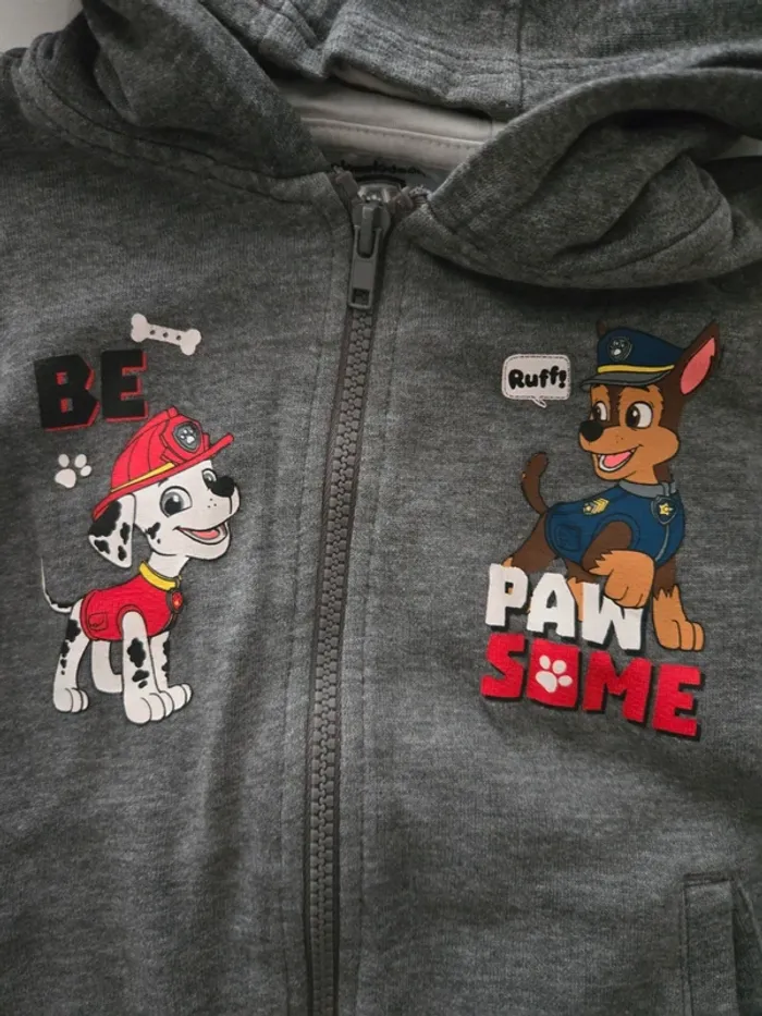 Gilet gris pat patrouille 4ans - photo numéro 3