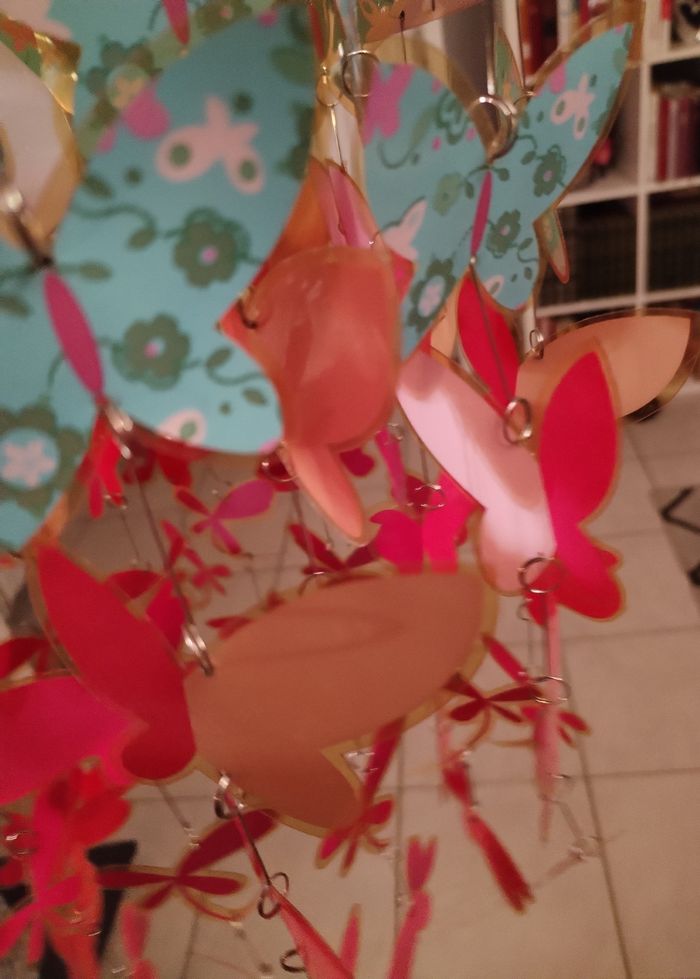 Très beau Luminaire avec des papillons 🦋 neuf - photo numéro 7