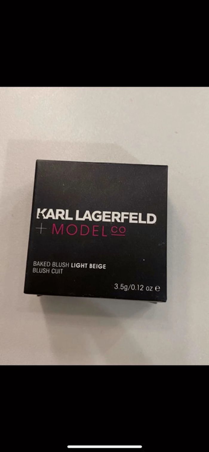 Blush cuit beige clair Karl Lagerfeld - photo numéro 4