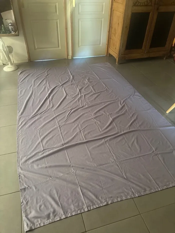 Draps plat violet
