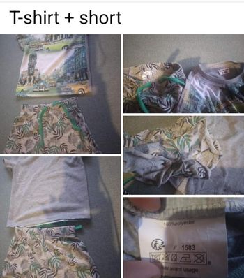 Ensemble garçon 6mois en TBE