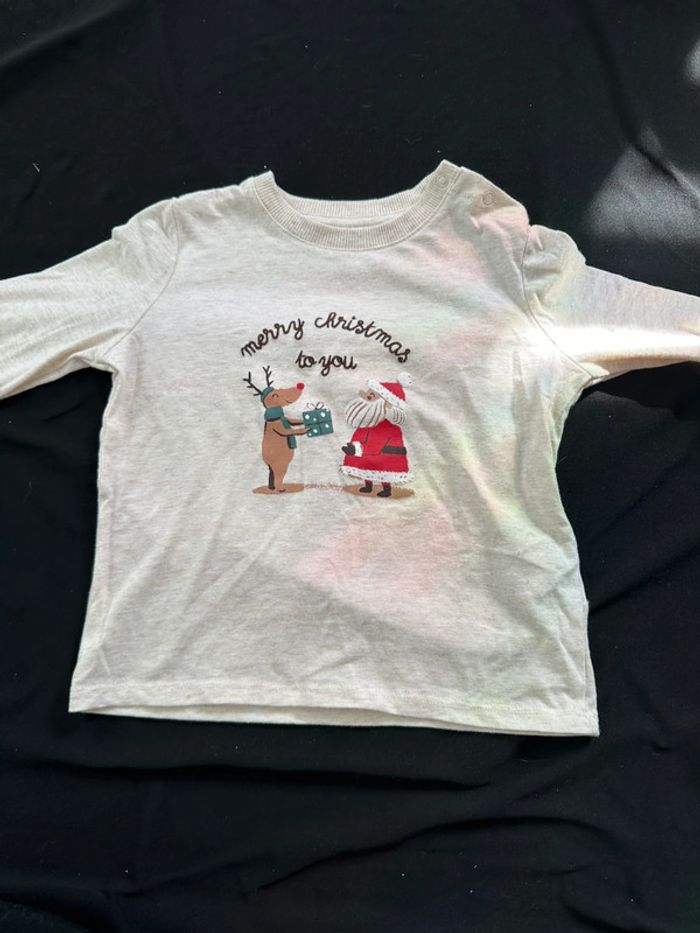 T-shirt manche longue Noël