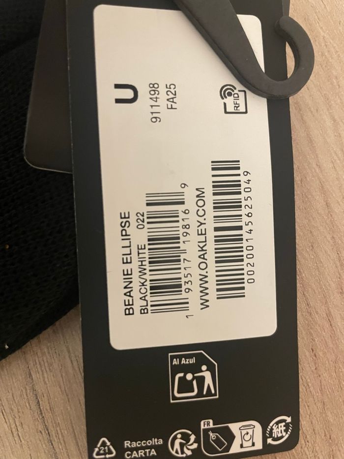 Bonnet Oakley Black Ellipse taille unique - photo numéro 3