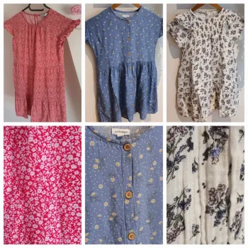 Lot de 3 robes taille 10 ans en excellent état