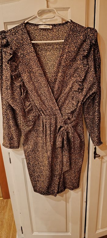 Robe motifs léopard