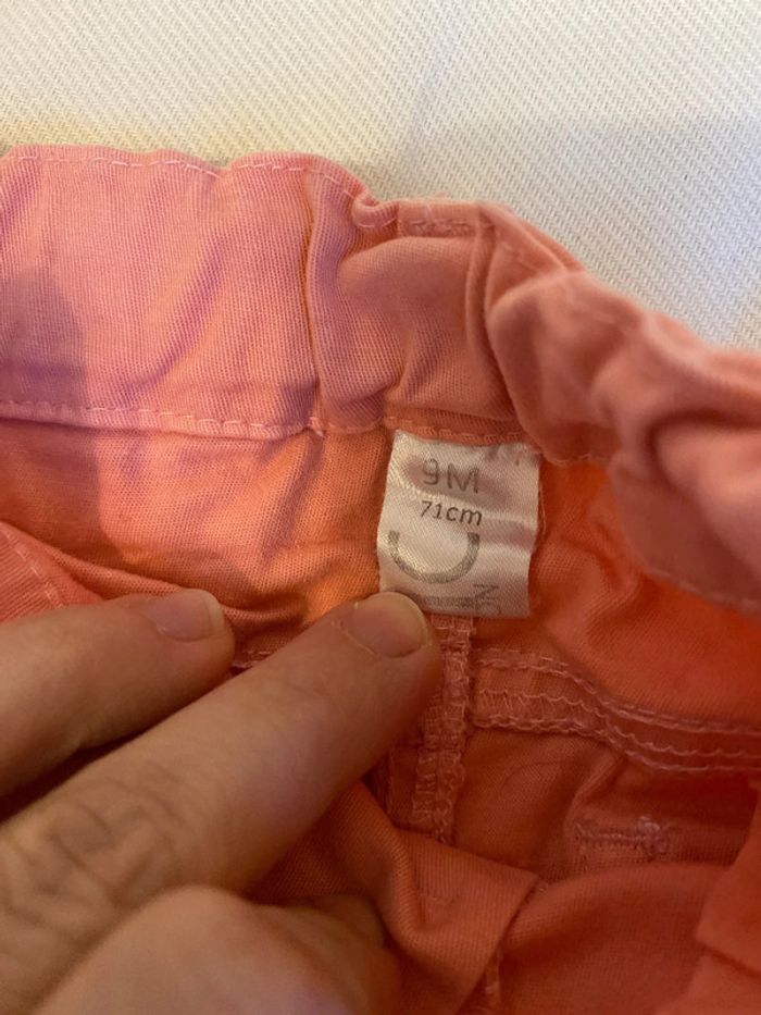 Lot de trois pantalons, 9 mois - photo numéro 4