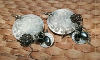 Boucle Boucle d oreilles gas arabesque