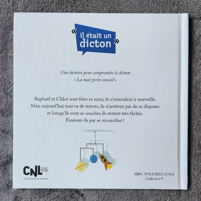 Roman Jeunesse "La Nuit porte conseil" - Coll. Un Jour Un Dicton (4-6 ans) / Hachette - photo numéro 2