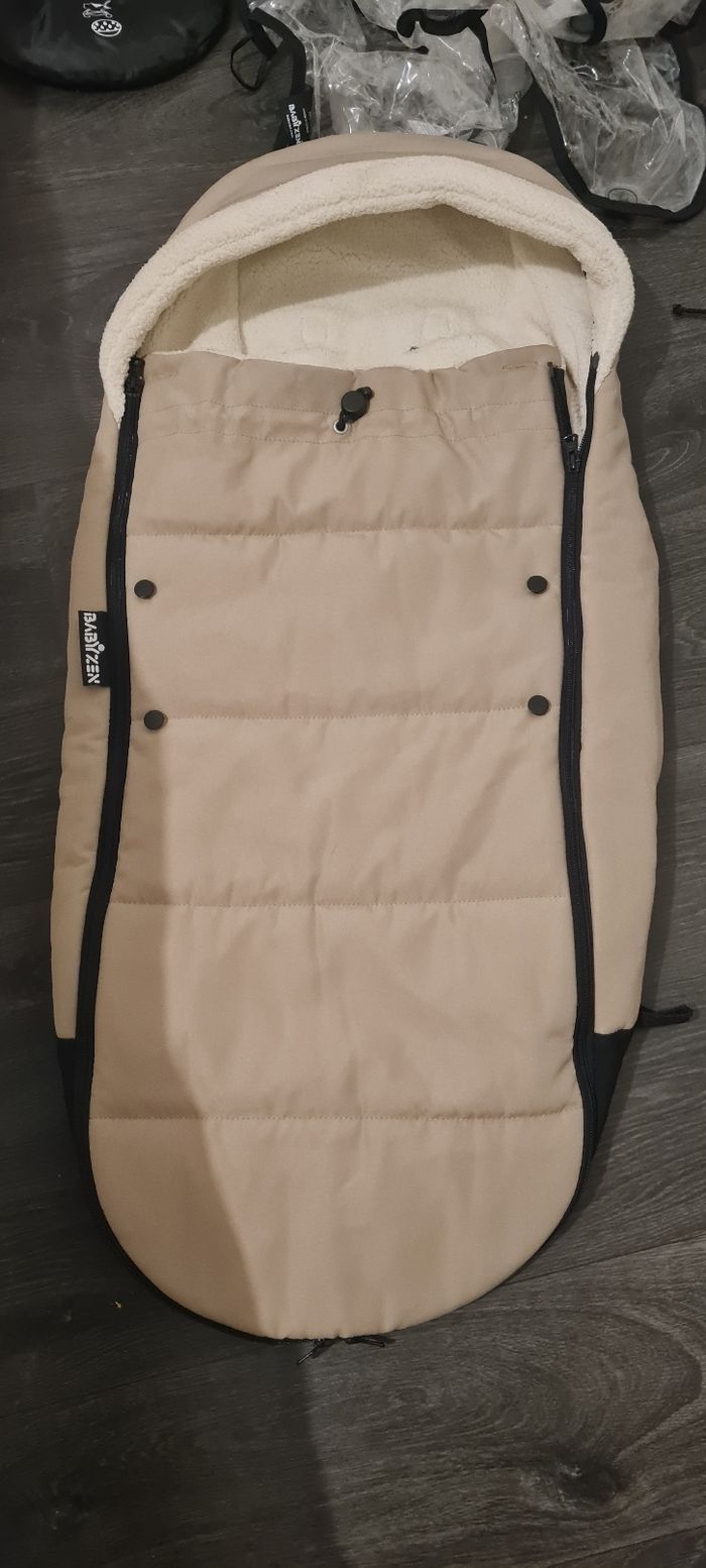 Chancelière beige taupe babyzen yoyo