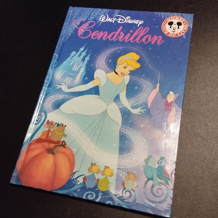 Livre enfant Disney Club du livre cendrillon