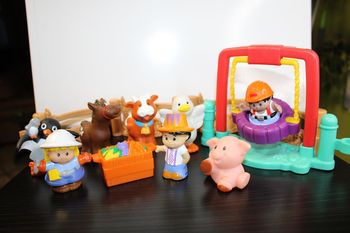 Fisher price lot little people vintage