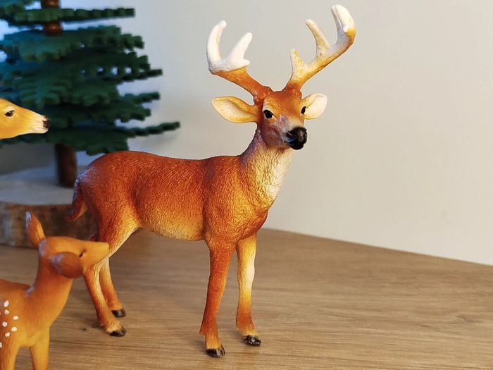Schleich Mojo Famille cervidés figurine animal de la forêt - photo numéro 4