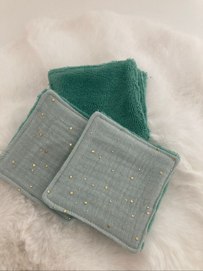 Lot de 5 lingettes démaquillantes