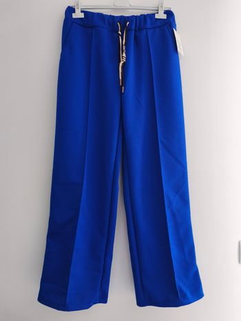 Pantalon bleu roi