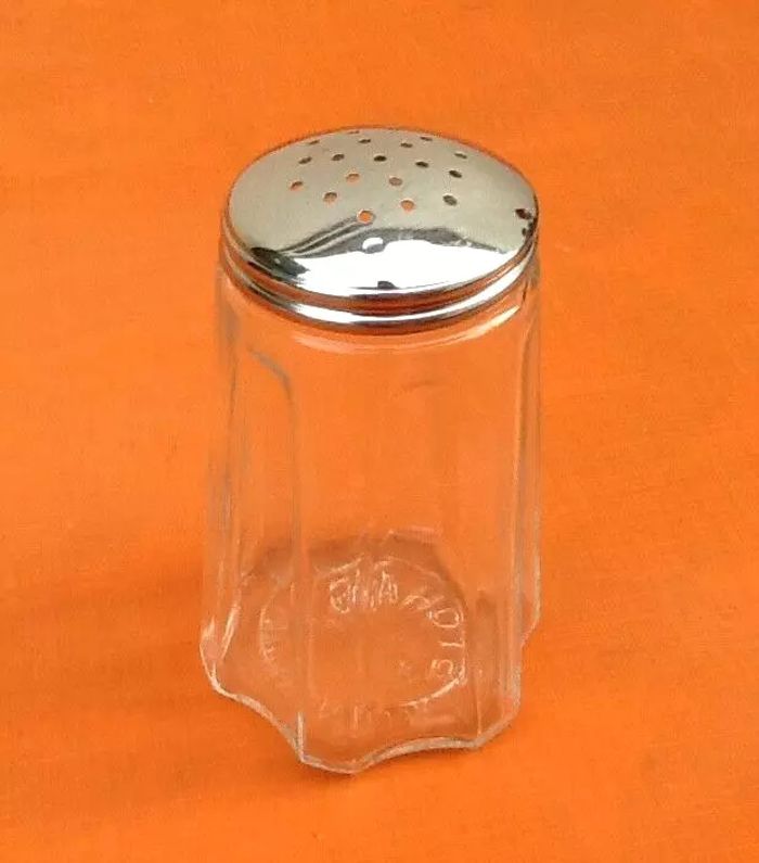 Saupoudreuse à sucre Stohag Made in Germany Verre transparent et inox