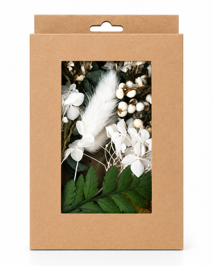 Set de fleurs séchées artificiel assorties 15g