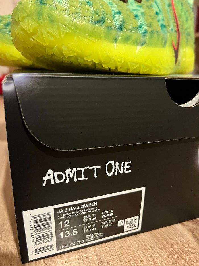 Nike Ja 3 Zombie Spooky Season Halloween - 46 - photo numéro 6