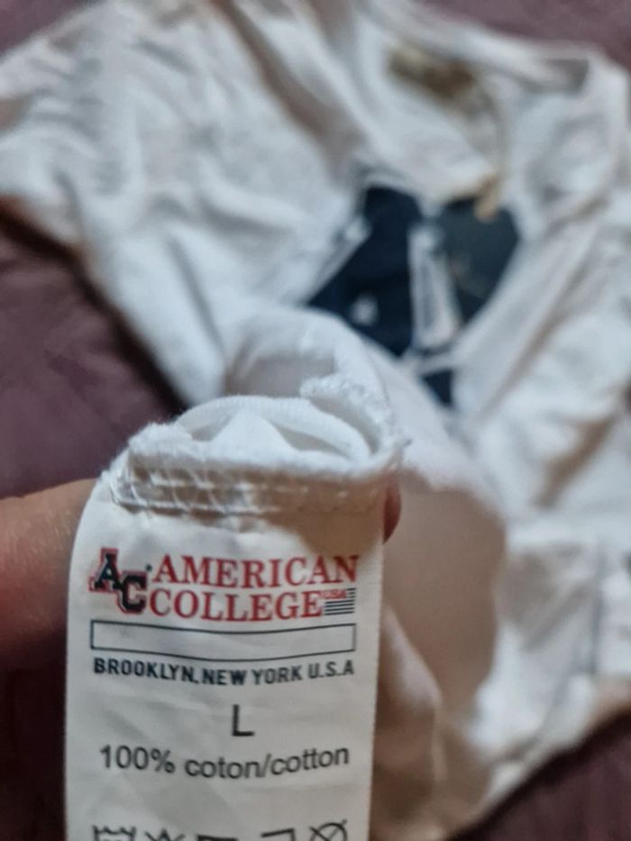 Tee-shirt American College neuf - photo numéro 5