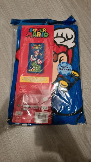 Serviette plage mario neuve