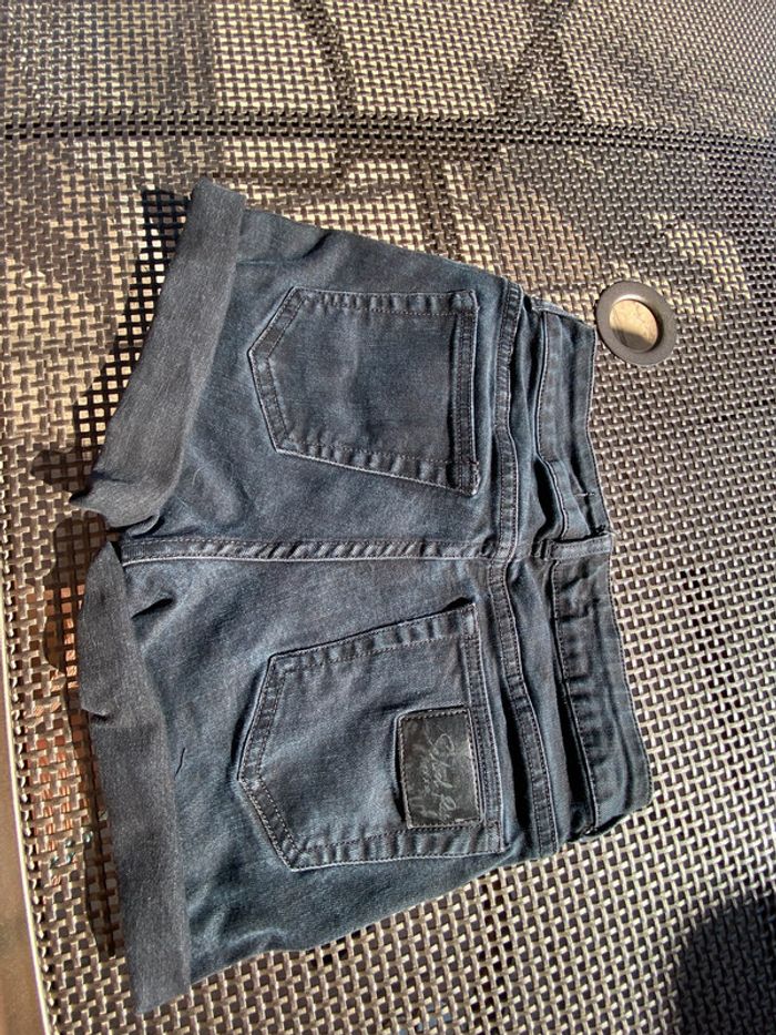 Short en jean noir School Rag w26 - photo numéro 5