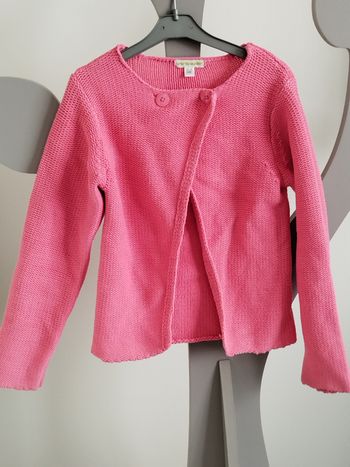 Gilet rose Vertbaudet taille 8 ans