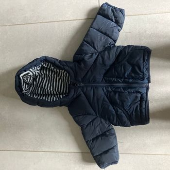 Doudoune bleue marine 6 mois