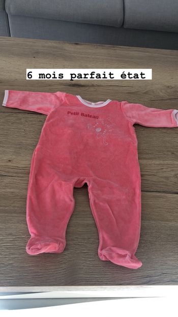 Pyjama fille petit bateau