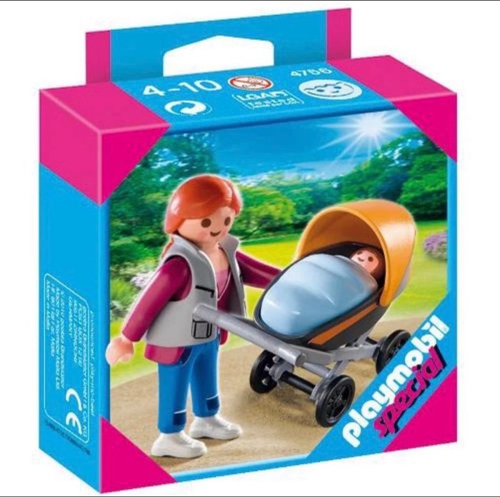 Lot Playmobil Maman et poussette n°4756 - photo numéro 5