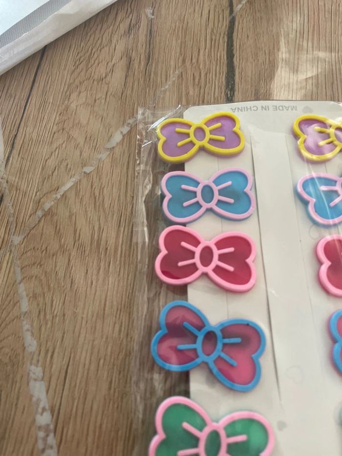 Barrette papillon pour cheveux n°82 - photo numéro 3