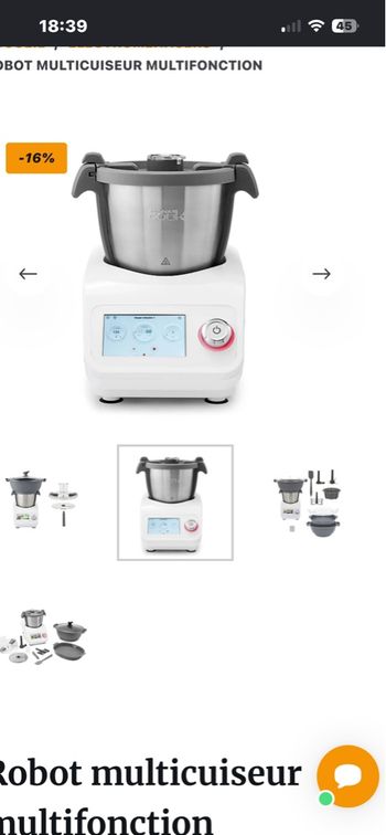 Robot cuiseur