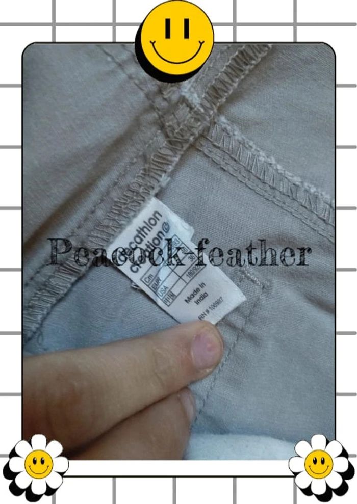 Short beige Decathlon 46 homme - photo numéro 4