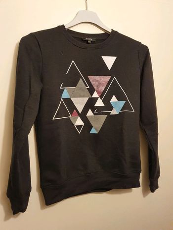 Sweat noir Tex