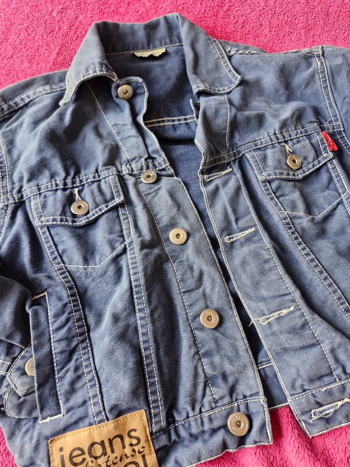 Superbe veste en jean multipoches - photo numéro 3