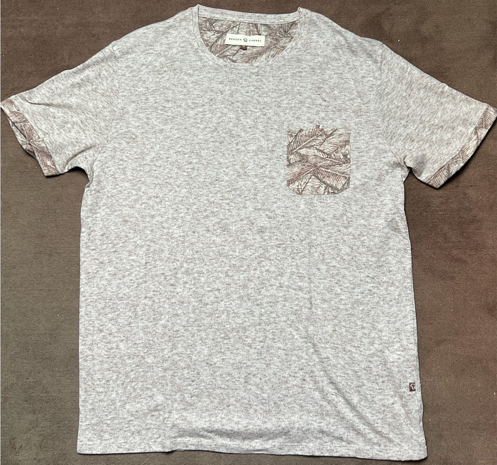 T-shirt Benson Cherry Taille M Ton Taupe clair