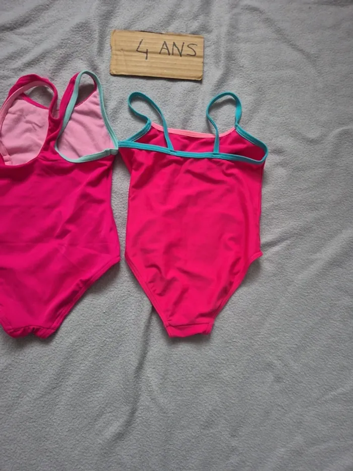 Lot maillot de bain fille 4 ans - photo numéro 5