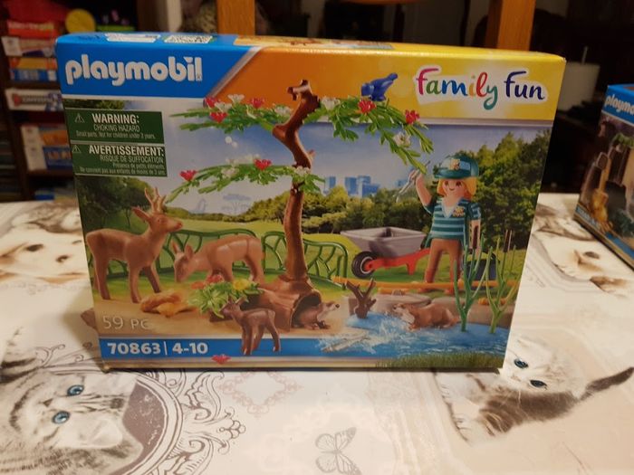 Playmobil 70863 - Neuf - Gardien d'animaux zoo