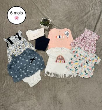 🌸Lot de vêtements 6 mois bébé fille🌸