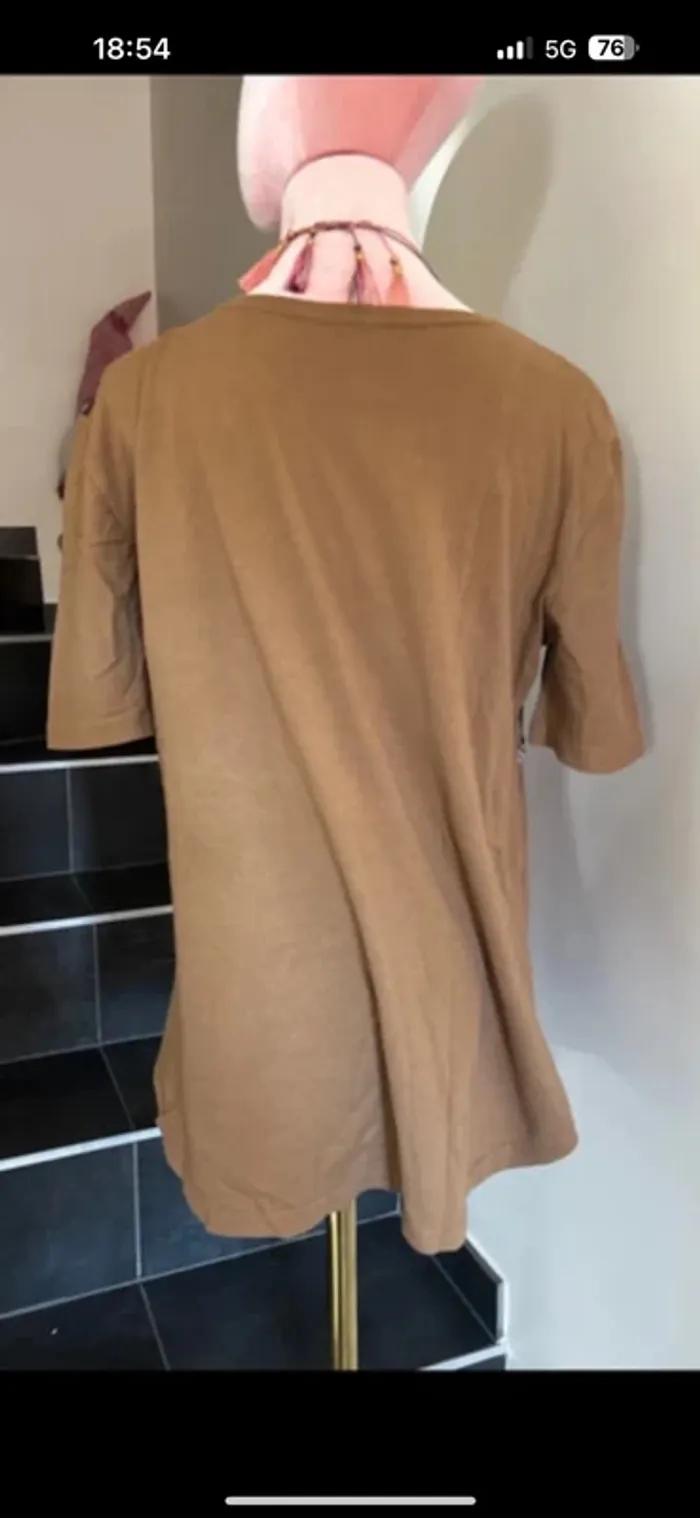 Teeshirt vintage avec boléro 38/40 - photo numéro 3