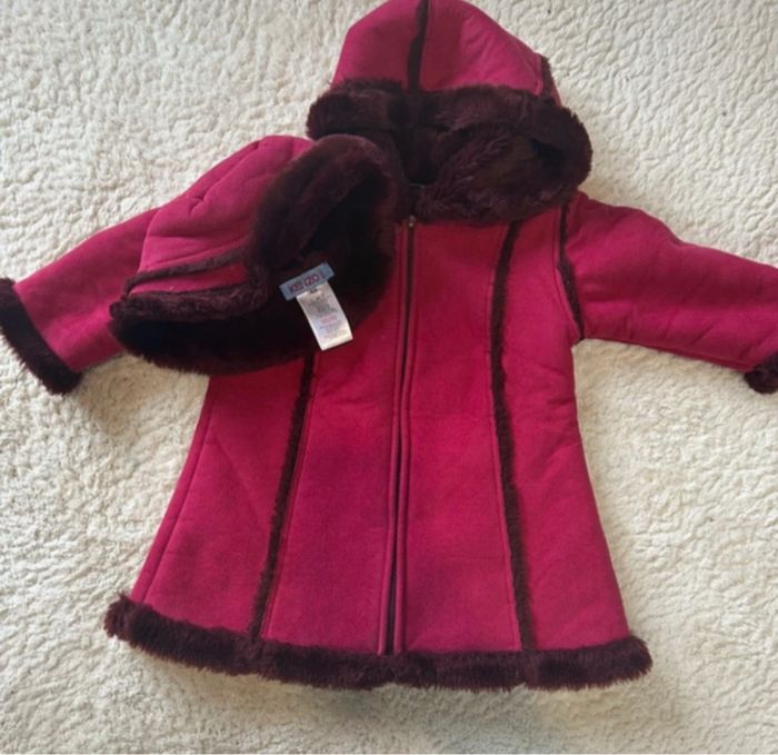 Manteau avec chapeau  Kenzo 18 mois - photo numéro 5