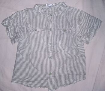 Chemise manches courtes 18 mois