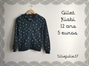Gilet Kiabi 12 ans