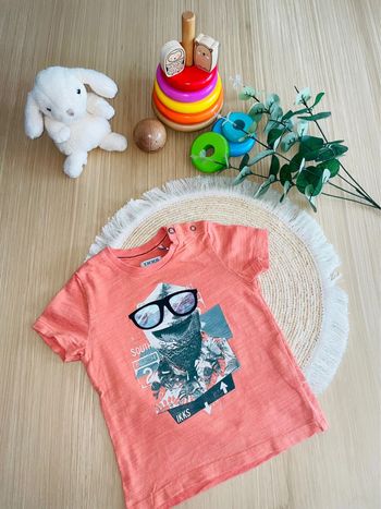 T-shirt manches courtes ills 12 mois