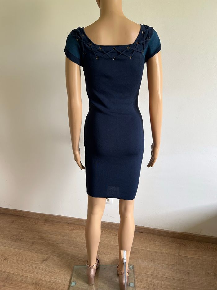 Robe bleue à manches courtes Morgan taille S excellent état - photo numéro 6