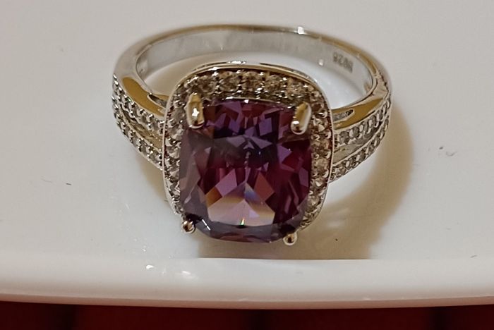 Bague femme argent S 925