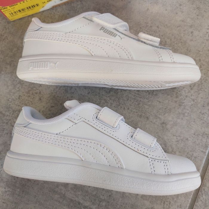 Baskets puma neuves blanches pointure 26 - photo numéro 4