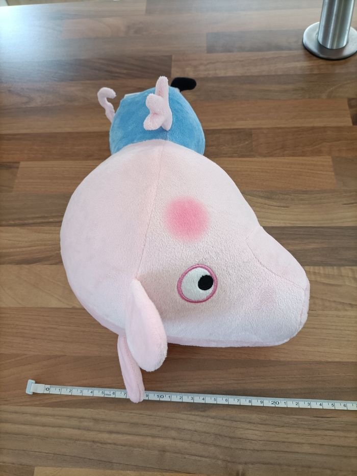 Jolie peluche George Pig de Peppa Pig - photo numéro 9