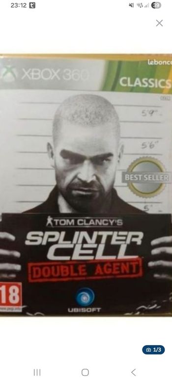 Splinter cell double agent xbox